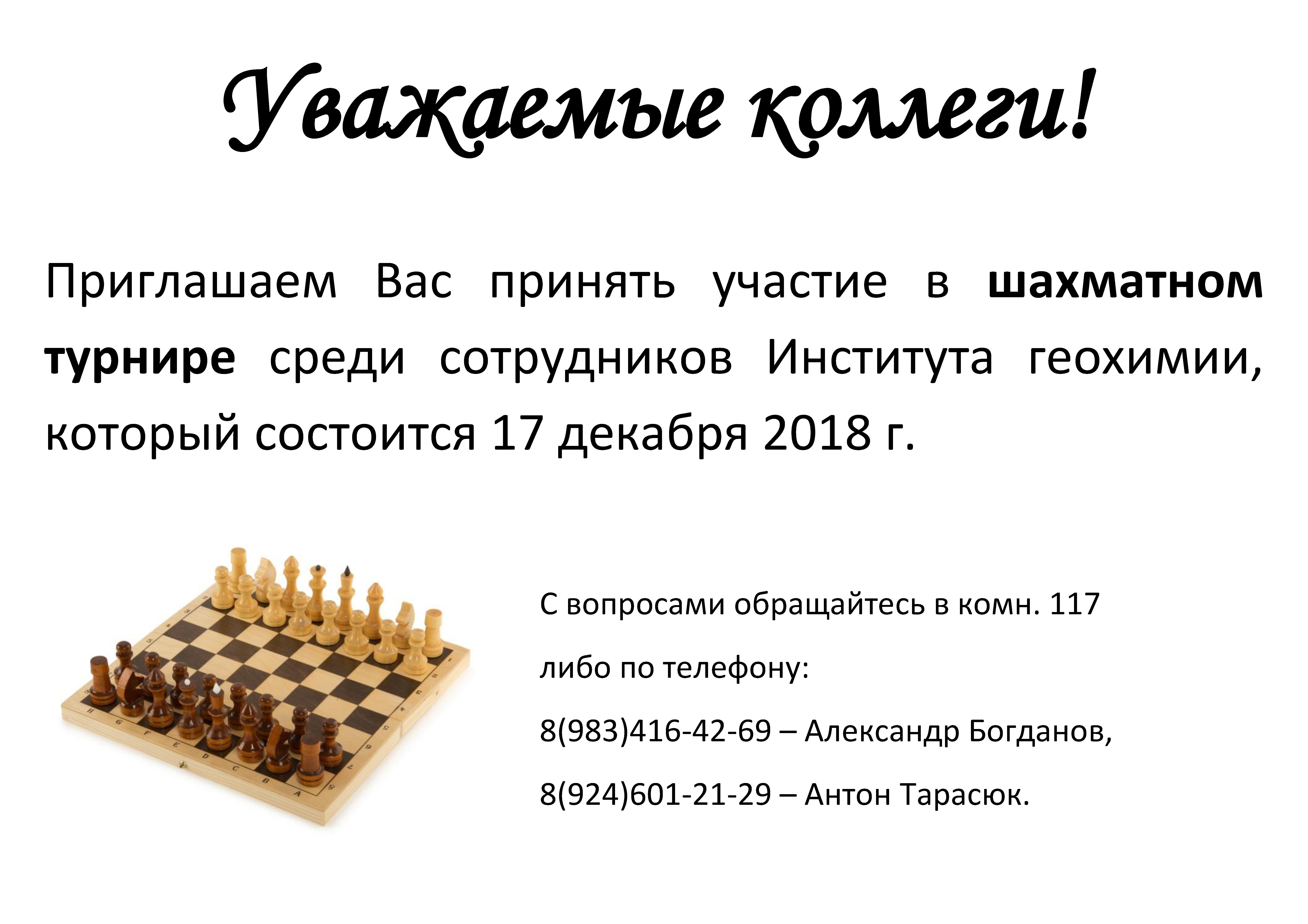  шахматы